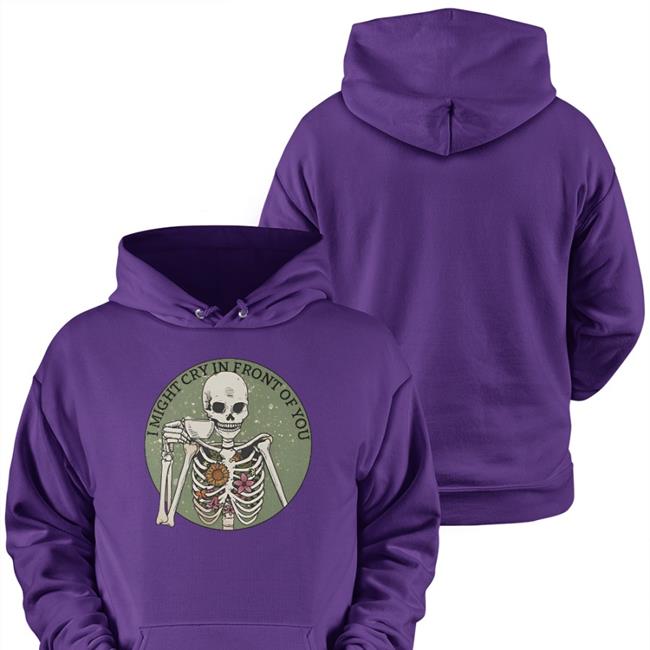 Shirtsmeezy I Might Cry In Front You Hoodie Sam Smith