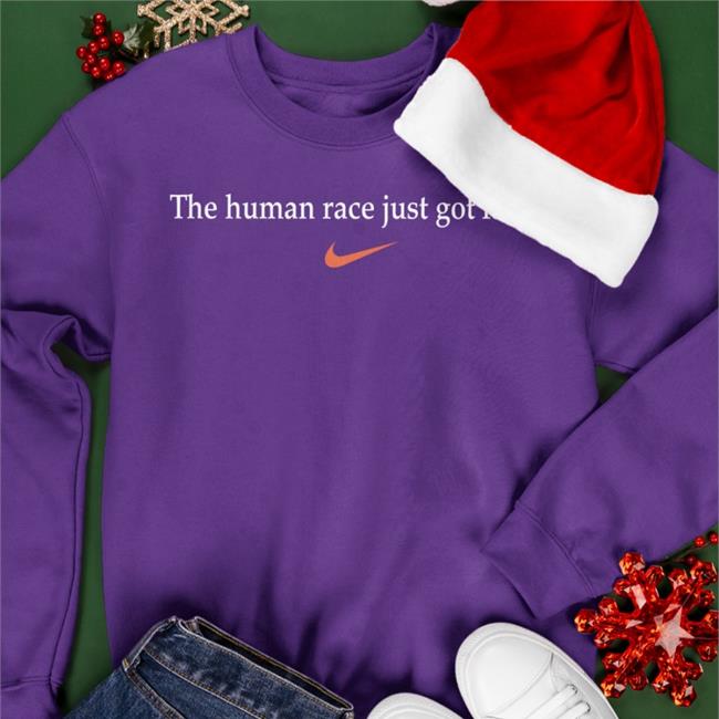 Eliud Kipchoge Nn Running Team The Human Race Just Got Faster Shirt