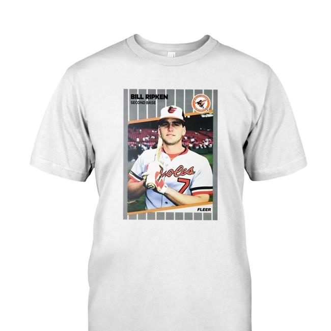 Billy Ripken Second Base Shirt Billy Ripken Second Base Shirts Baltimore Orioles