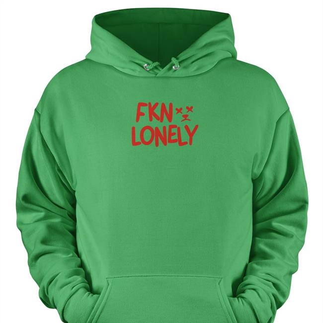 Black Fkn Lonely V2 Hoodie Richandlonely Shop