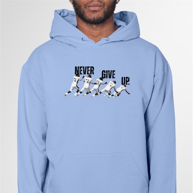 Garettbolles72 Store Garett Bolles Never Give Up Shirt Gb3