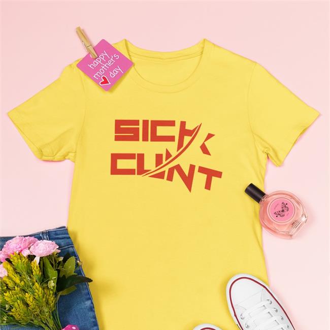 Sick Cunt Hoodied Sweatshirt