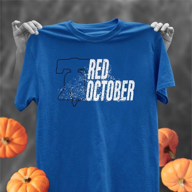 Welcome To Red October Phillies Shirt