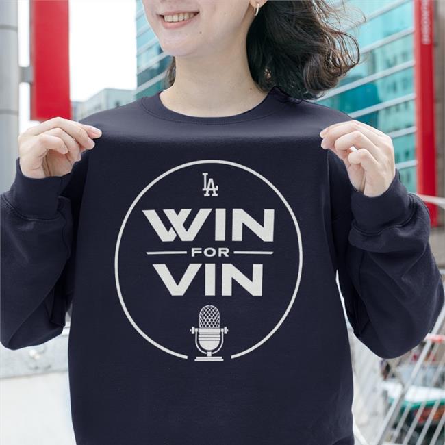 Royal Win For Vin Shirt Los Angeles Dodgers