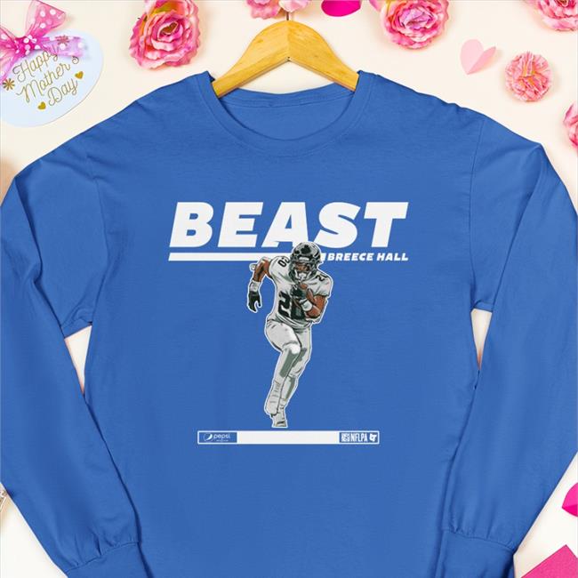 Breece Hall Beast Top Rookie Hoodied Sweatshirt Breaking T Store