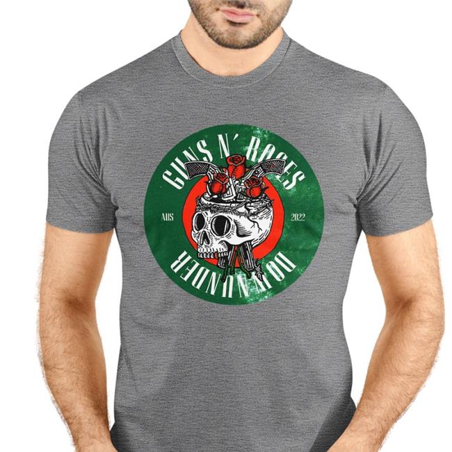Guns N Roses Downunder Aus 2022 Tee Axl Rose