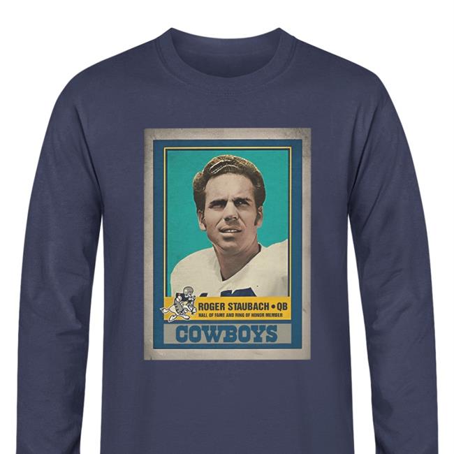 Rj Ochoa Roger Staubach Dallas Cowboys Name & Number T-Shirt Dak Prescott