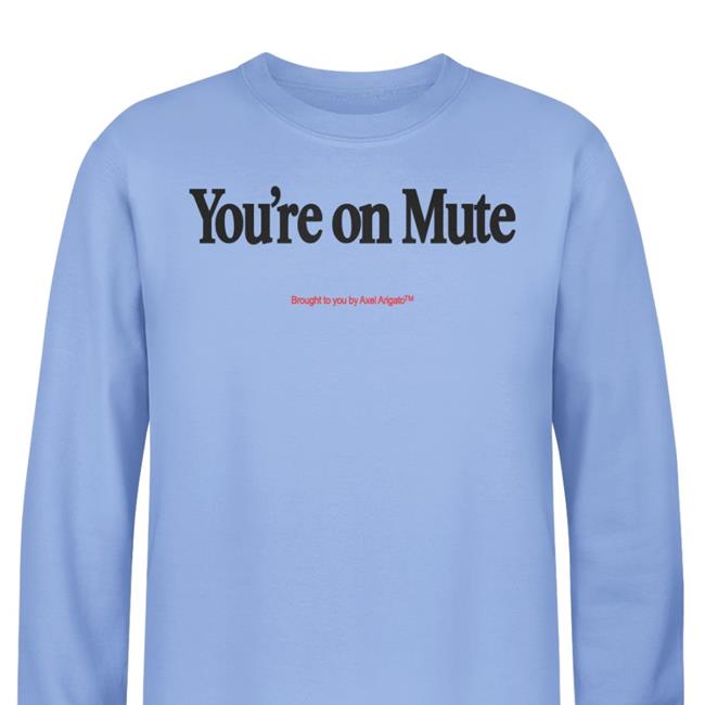 Patriciooward Pato O'ward Wears You're On Mute Brought To You By Axel Arigato Hoodie
