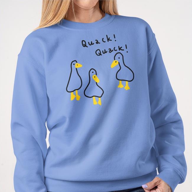 Shouldhaveaduck Quack Quack Duck Hooded Sweatshirt Trendictoc Merch