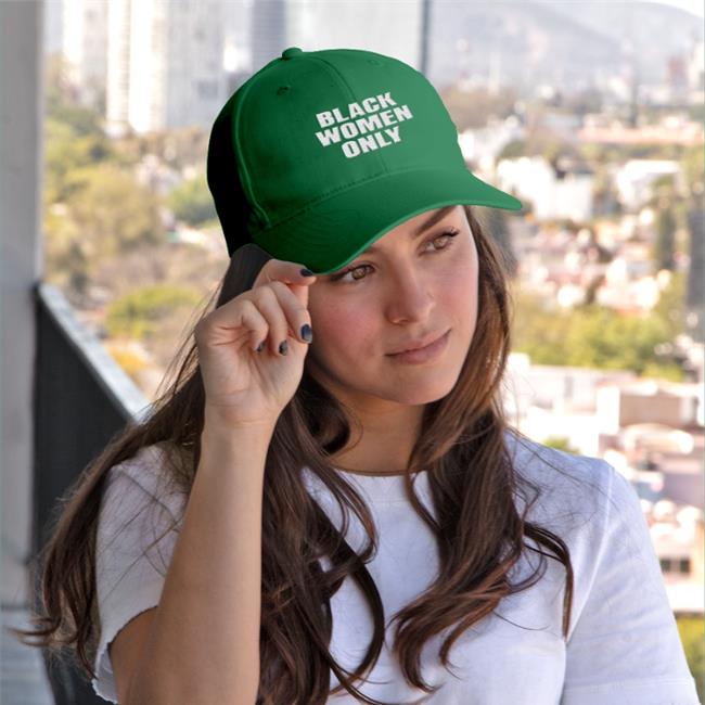 Black Women Only Twill Cap