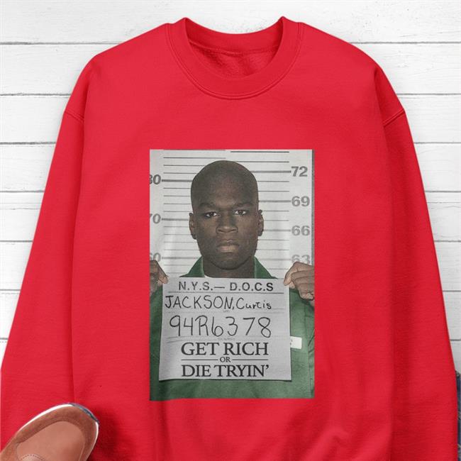 50cent G Unit Store Mug Shot Get Rich Or Die Tryin Shirt