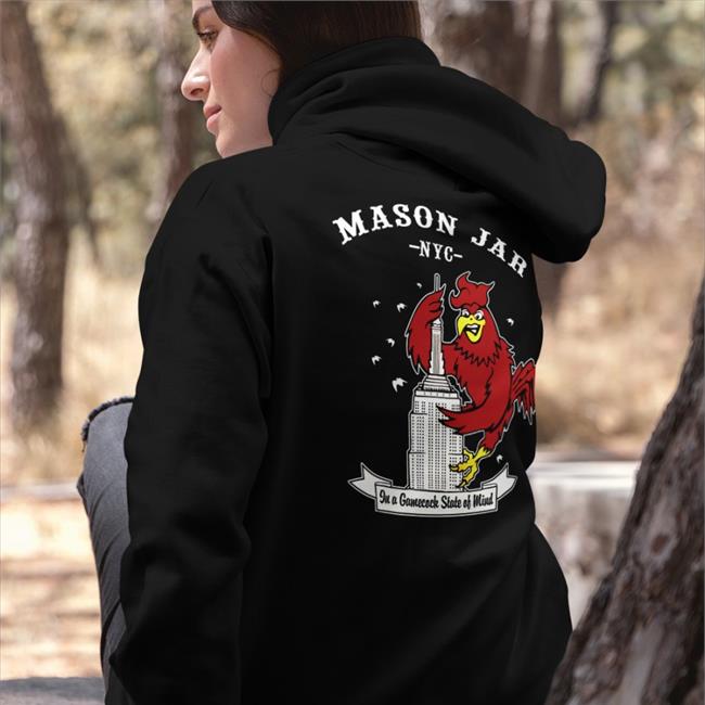 Black Mason Jar Nyc Mason Jar Nyc Sweatshirt