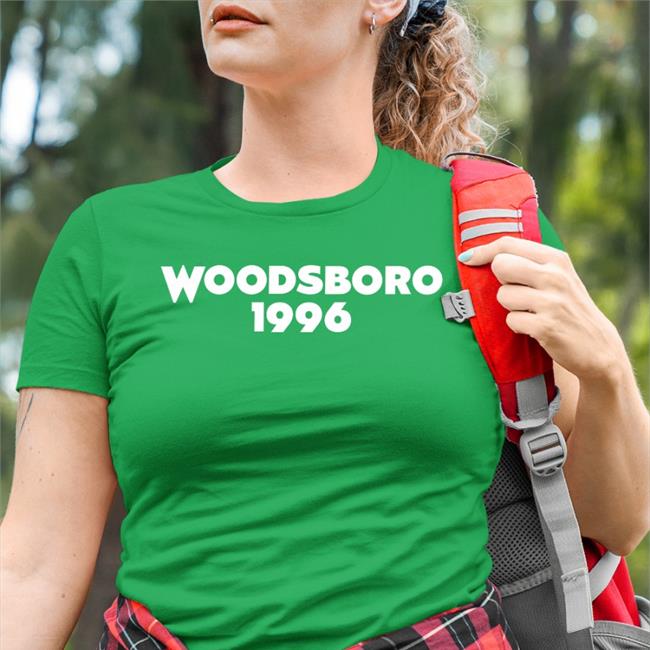 Sgj72 Woodsboro 1996 Shirt Black