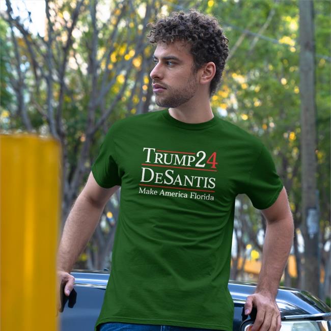 Trump 24 Desantis Make America Florida Hoodie Doc Holliday