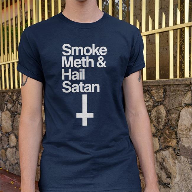 Smoke Meth & Hail Satan Hoodie Pokibruh Anchorsand