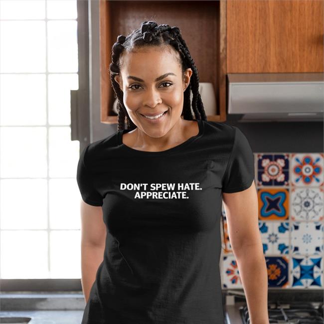 Brett Griffin Spotterbrett Don't Spew Hate Appreciate Shirt