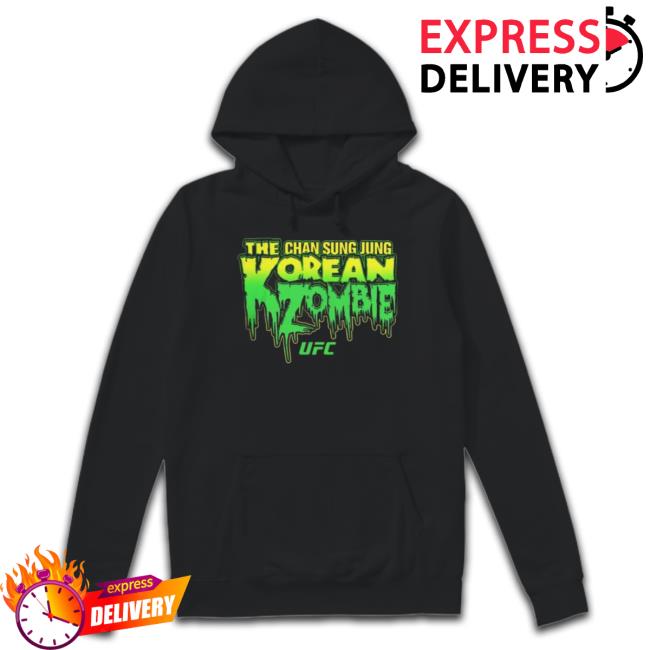 Ufc Store The Chan Sung Jung The Korean Zombie Horror Long Sleeve T-Shirt