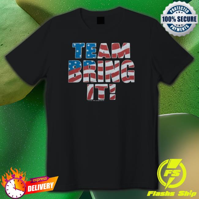 Charcoal The Rock Team Bring It Stars And Stripes Shirt