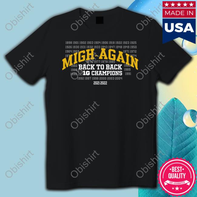 Migh Again Back To Back Big Champions 2021 2022 Sweatshirt