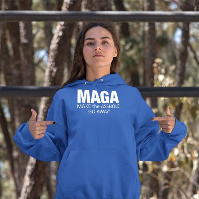 Rb Rbisrb Maga Make The Asshole Go Away Tee Navy