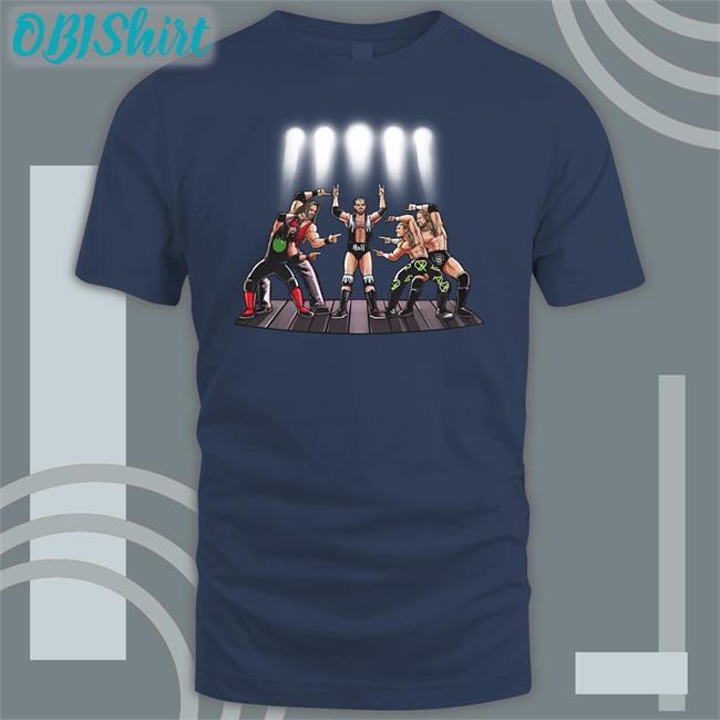 Men's Black Scott Hall The Kliq Tee Shirt