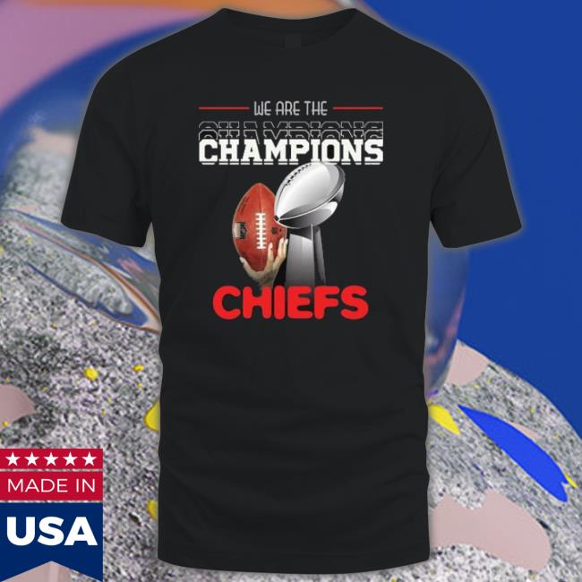 Kansas City Chiefs We Are The Champions Chiefs 2023 Long Sleeve Shirt