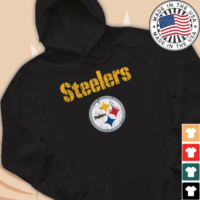 Pittsburgh Steelers Majestic Threads Lockup shirt