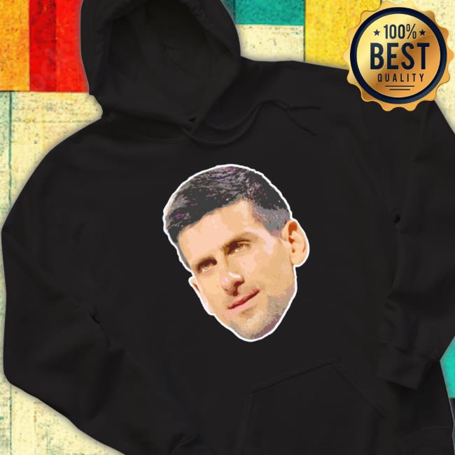 Novak Djokovic Big Head T-shirt Novak Djokovic Big Head Classic Shirt