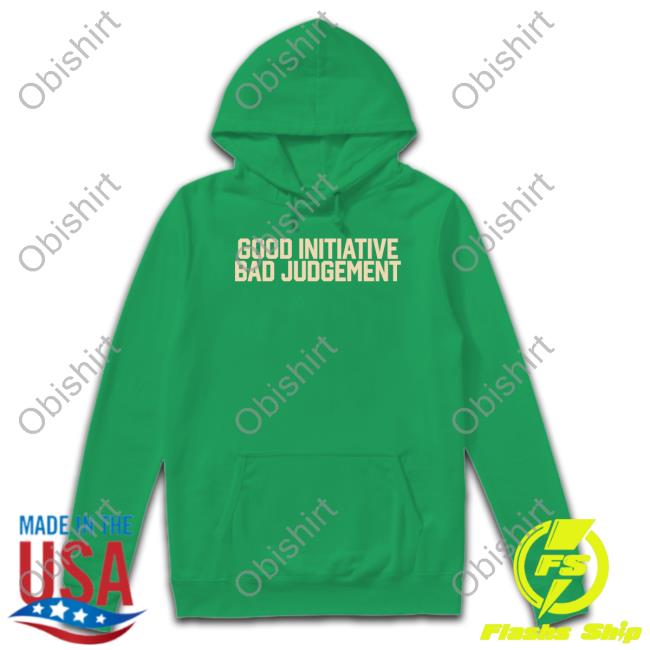 Barstoolsports Store Good Initiative Bad Judgement Tees