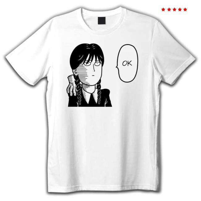 Official Wednesday Addams Impassive Girl Classic Shirt