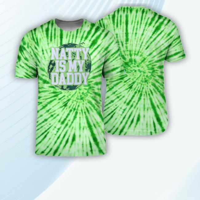 Natty Is My Daddy Tie Dye Long Sleeve T Shirt