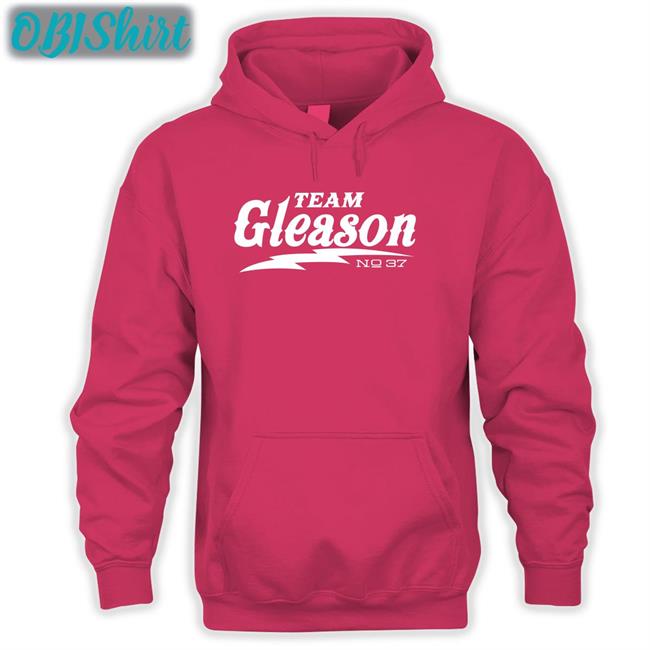 Lightning Bolt Team Gleason No 37 Funny T Shirt Team Gleason Store