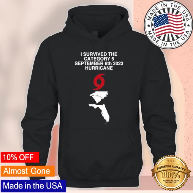 Survived The Category 6 September 6Th 2023 Hurricane North And South Carolina, Florida New Shirt