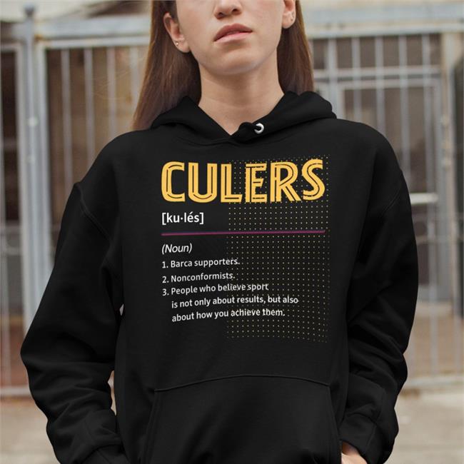 Sarah Wearing Culers Definition Hoodie