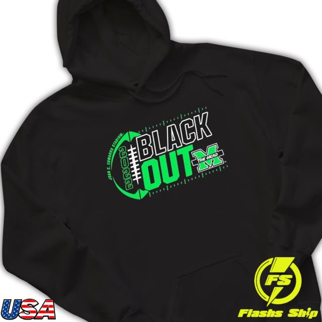 Marshall University Blackout 2022 Tee Shirt Marshall University Blackout 2022 Shirt