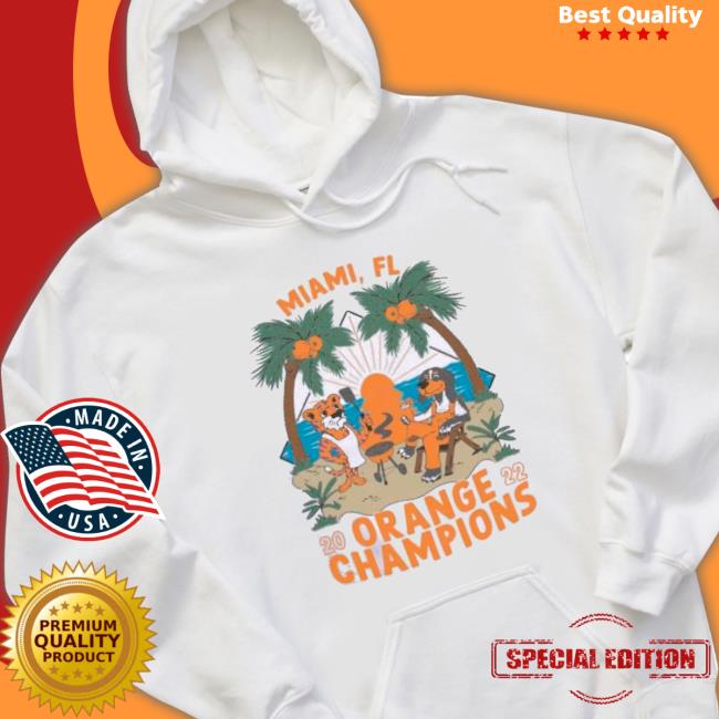 Orange 2022 Champions Miami Fl Tee Shirt Orange 2022 Champions Miami Fl Shirts