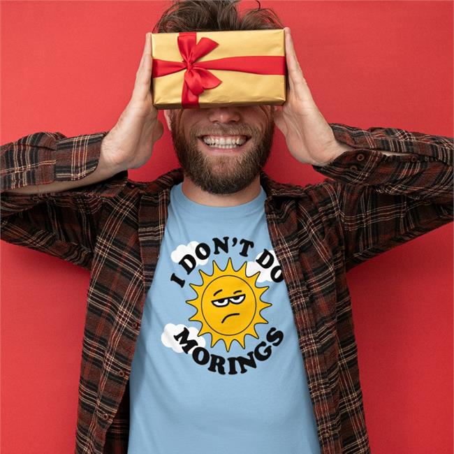 Ethan Poisson I Don't Do Mornings Sun Shirt