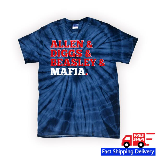 Allen Diggs Beasley Mafia Buffalo New York Football Tie-Dye Sweater