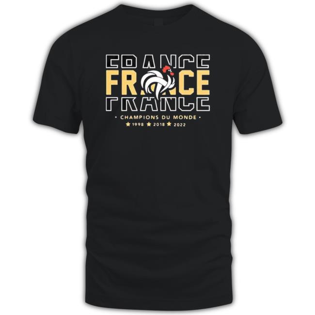 France Champions World Cup 2022 Tee Shirt