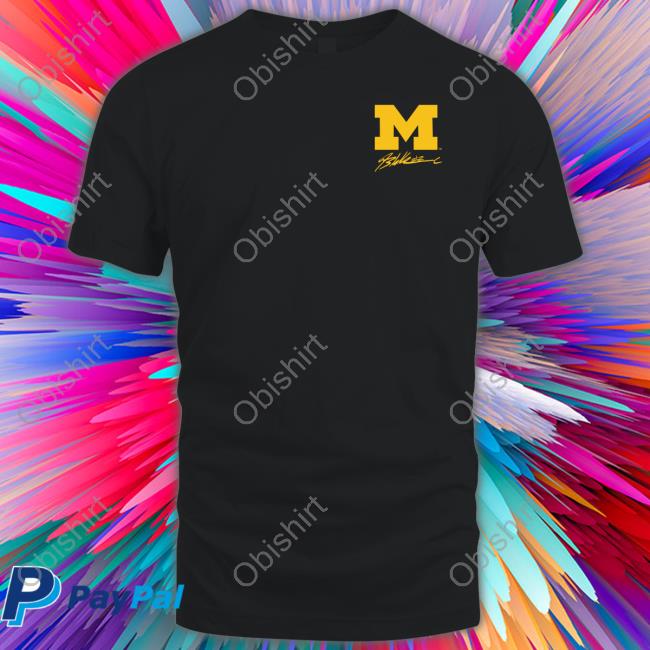The Mden Merch Valiant University of Michigan Football Blake Corum Lightning T Shirt