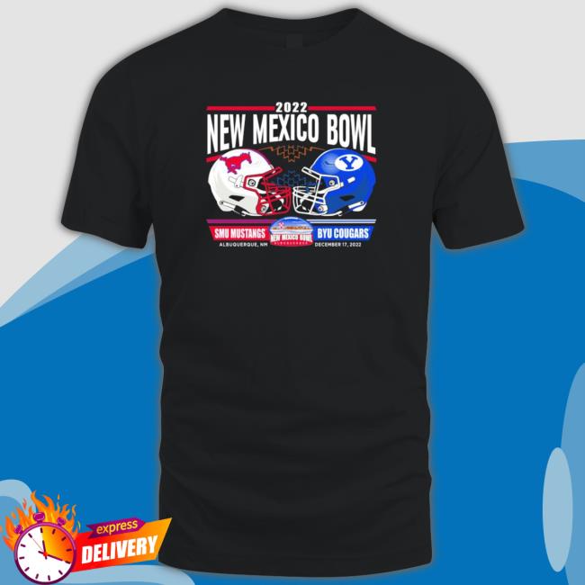 2022 New Mexico Bowl Game Byu Cougars Vs Smu Mustangs Long Sleeve Shirt 2022 New Mexico Bowl Game Byu Cougars Vs Smu Mustangs T-Shirt