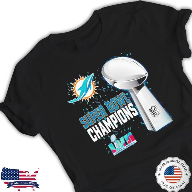 Miami Dolphins Super Bowl Lvii 2023 Champions Crewneck Sweatshirt