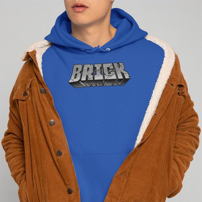 One Word Brick Hoodie