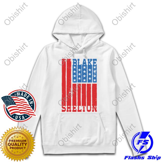 Blake Shelton Natural Flag Shirts