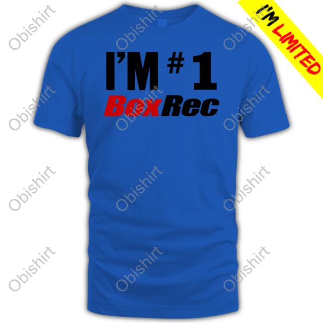 Boxrec Greyr I'm #1 Boxrec T-Shirt