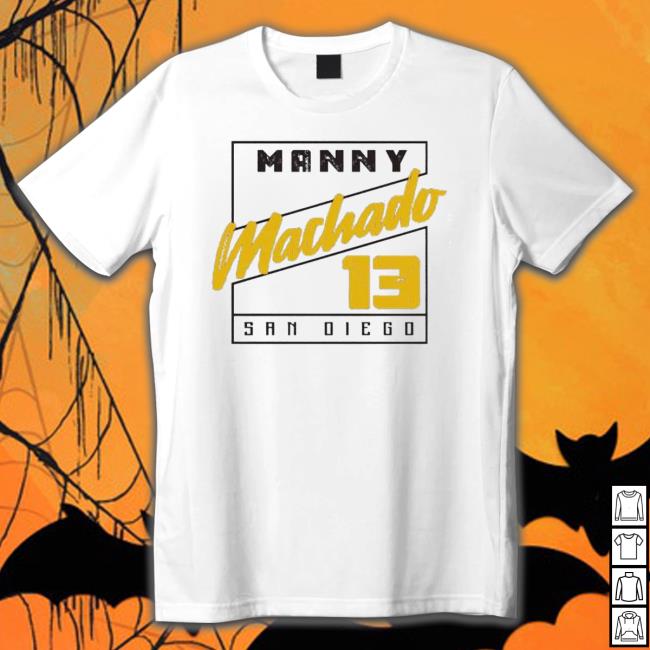 Official Manny Machado 13 San Diego Square Long Sleeve Shirt Official Manny Machado 13 San Diego Square Sweaters