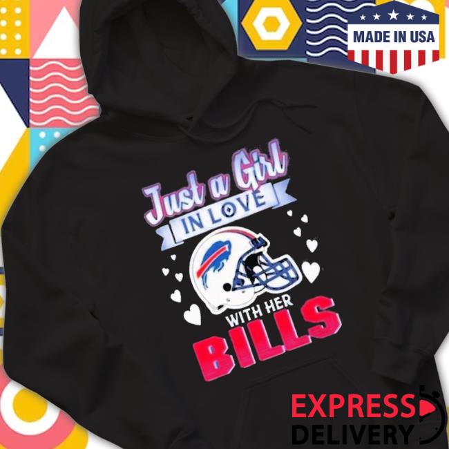 Trending Just A Girl In Love With Her Buffalo Bills Hoodie Sweatshirt Trending Just A Girl In Love With Her Buffalo Bills Unisex Sweatshirt