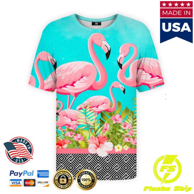 Mrgugu Pink Flamingos T-Shirt