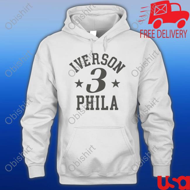 Roots Of Fight Allen Iverson 3 Philadelphia Tee Shirt