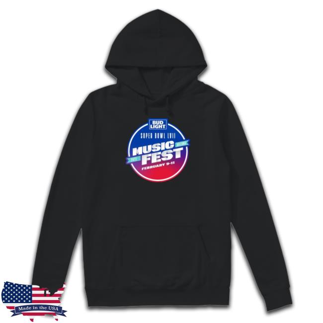 Bud Light Super Bowl Lvii Music Arizona Fest 2023 t- shirt Bud Light Super Bowl Lvii Music Arizona Fest 2023 Classic Shirt